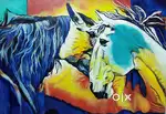 Oil painting on canvas
