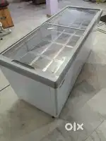 Flat Glass Top Freezer (650L) and an electric waffle maker