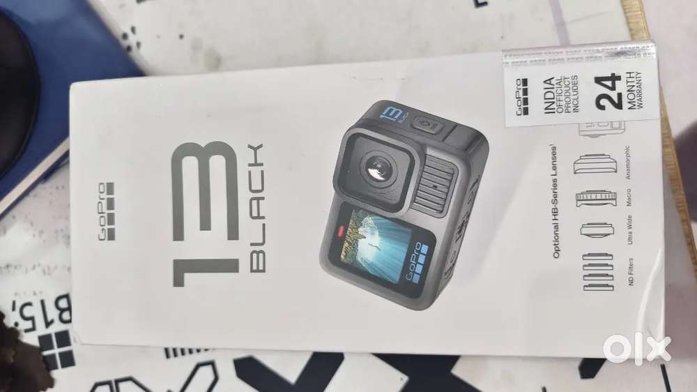 Go Pro 13 Black Sealed Pack,Not Box Open
