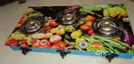 SURYA CRYSTAL 3 BURNER GAS STOVE